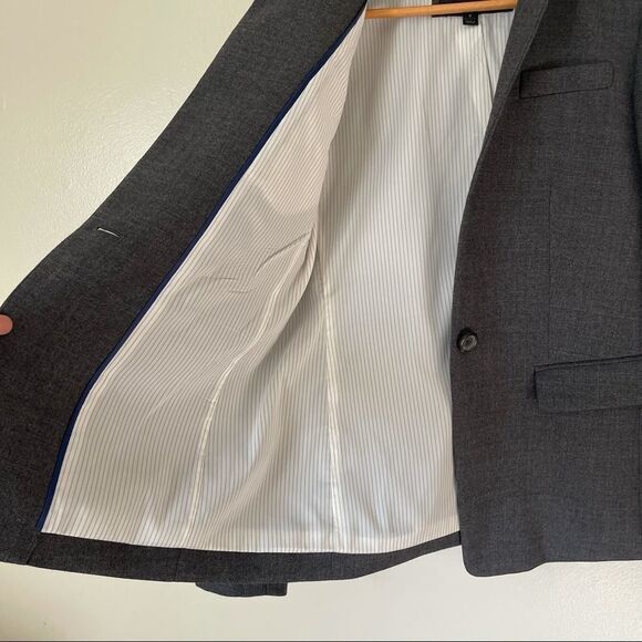J. Crew Regent Blazer NWOT Dark Gray size 2 - Picture 5 of 10